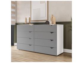 Cômoda com 8 Gavetas 150cm 240820 Linha Porto Politorno Móveis