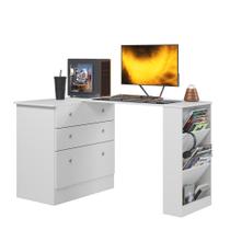 Cômoda com Mesa Giratória Gamer - Qmovi