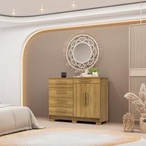 Cômoda com Sapateira 5 Gavetas e 2 Portas Cannes