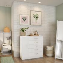 Cômoda com Sapateira Netuno Branca