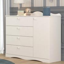 Cômoda de Bebê 4 Gavetas Encanto Permobili