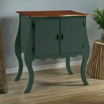 Cômoda de Madeira com 2 Portas Bombê