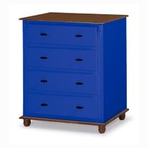 Cômoda de Madeira com 4 Gavetas Antique - 400