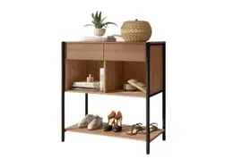 Comoda Decorativa Sevilha 2 Gavetas Preto Demolição - Montanaris Decor Comoda Decorativa Sevilha 2 Gavetas Preto Demolição - Montanaris Decor