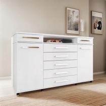 Comoda demobile london 7 gavetas branco Comoda demobile london 7 gavetas branco