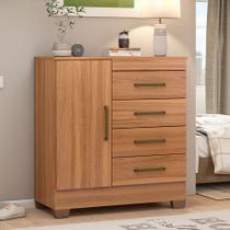 Cômoda Demobile Montevideu 4 Gavetas com Pés