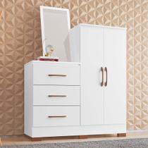 Cômoda Denver 100% MDF Tuboarte 2 Portas 3 Gavetas