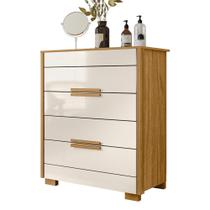 Cômoda Dhara 4 Gavetas - Moval Cômoda Dhara 4 Gavetas - Moval