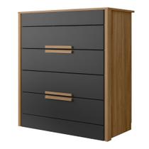 Cômoda Dhara Freijó Cinza Moval