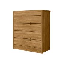 Cômoda Dhara - MDP 4 Gavetas com Corrediças Metálicas - Moval