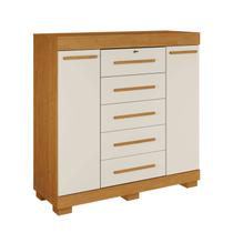 Cômoda Diana 5 Gavetas com Sapateira 100% MDF ACP Móveis - Cômoda Diana 5 Gavetas com Sapateira 100% MDF ACP Móveis -