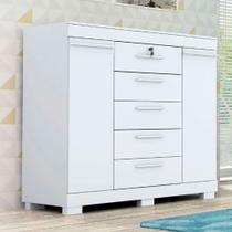 Cômoda Diana Prime com 5 Gavetas com Chave ACP Móveis