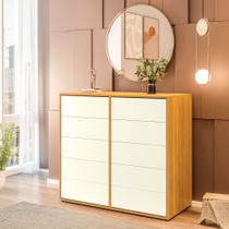 Cômoda Dieci 10 Gavetas MDP 15 mm Corrediça Telescópica + Fecho Toque Cômoda Dieci 10 Gavetas MDP 15 mm Corrediça Telescópica + Fecho Toque