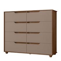 Cômoda Doble com 8 Gavetas Vistas Flex Albatroz Moveis