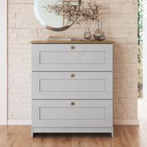 Cômoda Dormitório 3 Gaveta Americano