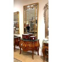 Cômoda Dunquerque Espelho Alto Classico Europeu Luxuoso