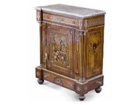 Cômoda Dunquerque Hall Classico Bronze Marmore Formosa