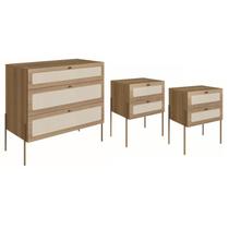 Comoda E 02 Mesas de Cabeceira Palhinha 28934x28933 Linha Oslo Hanover Artesano Comoda E 02 Mesas de Cabeceira Palhinha 28934x28933 Linha Oslo Hanover Artesano