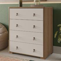 Cômoda Enseada 04 Gavetas Móveis Rimo