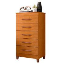 Cômoda Esmeralda Compacta 5 Gavetas Albatroz Cômoda Esmeralda Compacta 5 Gavetas Albatroz