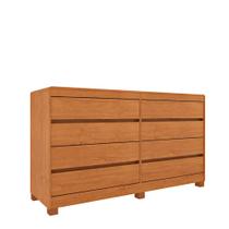 Cômoda Espanha 8 Gavetas Tcil Cor:Cinamomo Cômoda Espanha 8 Gavetas Tcil Cor:Cinamomo