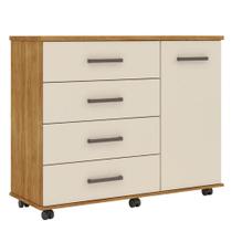 Cômoda Flora 1 Porta e 4 Gavetas - Demóbile