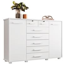 Cômoda Fontana 7 Gavetas Branco - ABZ Cômoda Fontana 7 Gavetas Branco - ABZ