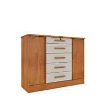 Cômoda Fortuna C/ Sapateira 5 Gavetas Com 2 Portas Tcil Móveis