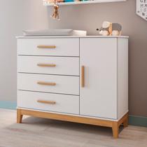 Comoda Fraldário para Quarto de Bebê Mdf Hellen Comoda Fraldário para Quarto de Bebê Mdf Hellen