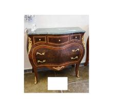 Cômoda Francesa 05 gav. Marmore e Bronze Formosa