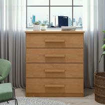 Cômoda Gaveteiro Ambiente Baião Amêndoa Clean - Lopas