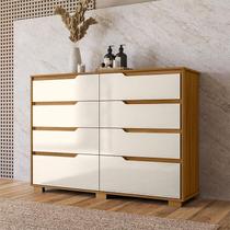 Cômoda Gaveteiro Ambiente Georgia Freijó Off White - Moval Cômoda Gaveteiro Ambiente Georgia Freijó Off White - Moval