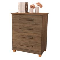 Cômoda gaveteiro com 4 gavetas 100% mdf Suiça Basoto Brasil Cômoda gaveteiro com 4 gavetas 100% mdf Suiça Basoto Brasil