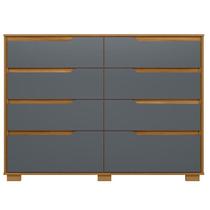 Cômoda Gaveteiro Georgia Freijó Cinza - Moval