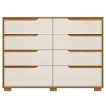Cômoda Gaveteiro Georgia Freijó Off White - Moval