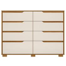 Cômoda Gaveteiro Georgia Freijó Off White - Moval