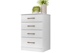 Cômoda Gaveteiro MS913 Branco Brilho - Moval