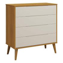 Cômoda Gaveteiro Retrô Elfe Areia Acetinado Savana Amadeirado Reller Cômoda Gaveteiro Retrô Elfe Areia Acetinado Savana Amadeirado Reller