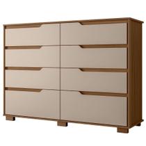Comoda Georgia 8 Gavetas 147 cm Moval