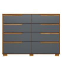 Cômoda Georgia 8 Gavetas - Moval Cômoda Georgia 8 Gavetas - Moval