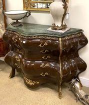 Cômoda Gigante Gaveteiro Rica Ondulação Design Bronze Luxo