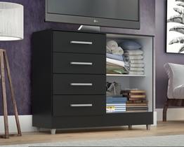 Cômoda gisele 4 gav 2 portas