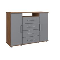 Cômoda Gold 2 Portas 4 Gavetas MDP - Casajá