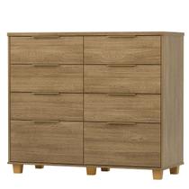 Cômoda Grande para Quarto 8 Gavetas Density Nature