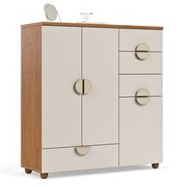 Cômoda Grande Para Quarto Casal Com 4 Gavetas E 3 Portas Espaço E Organização - Maxi Do Brasil Cômoda Grande Para Quarto Casal Com 4 Gavetas E 3 Portas Espaço E Organização - Maxi Do Brasil