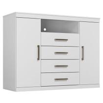 Comoda Havana Master Branco Brilho - Santos Andirá Comoda Havana Master Branco Brilho - Santos Andirá