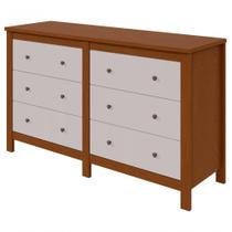 Comoda Horizontal Maggiore 6 Gavetas Frassino/off White Comoda Horizontal Maggiore 6 Gavetas Frassino/off White