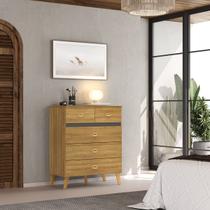 Cômoda Íbis 5 Gavetas Para Quarto
