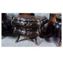 Cômoda Imbuia Design Moranga Bronze Alta Decoração Luxo