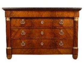 Cômoda Império Classico Rádica Imponente Bronze Formosa